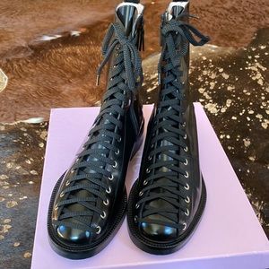 INCH2 Underground Leather Boot - worn 2Xs - plastic on bottom - Pristine